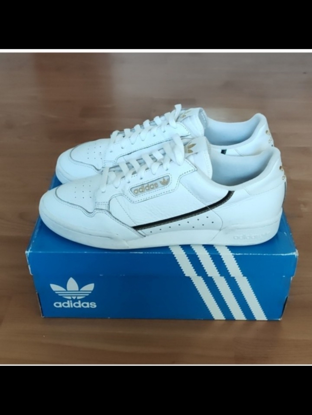 Adidas Continental 80 Gold Shoes Sneakers